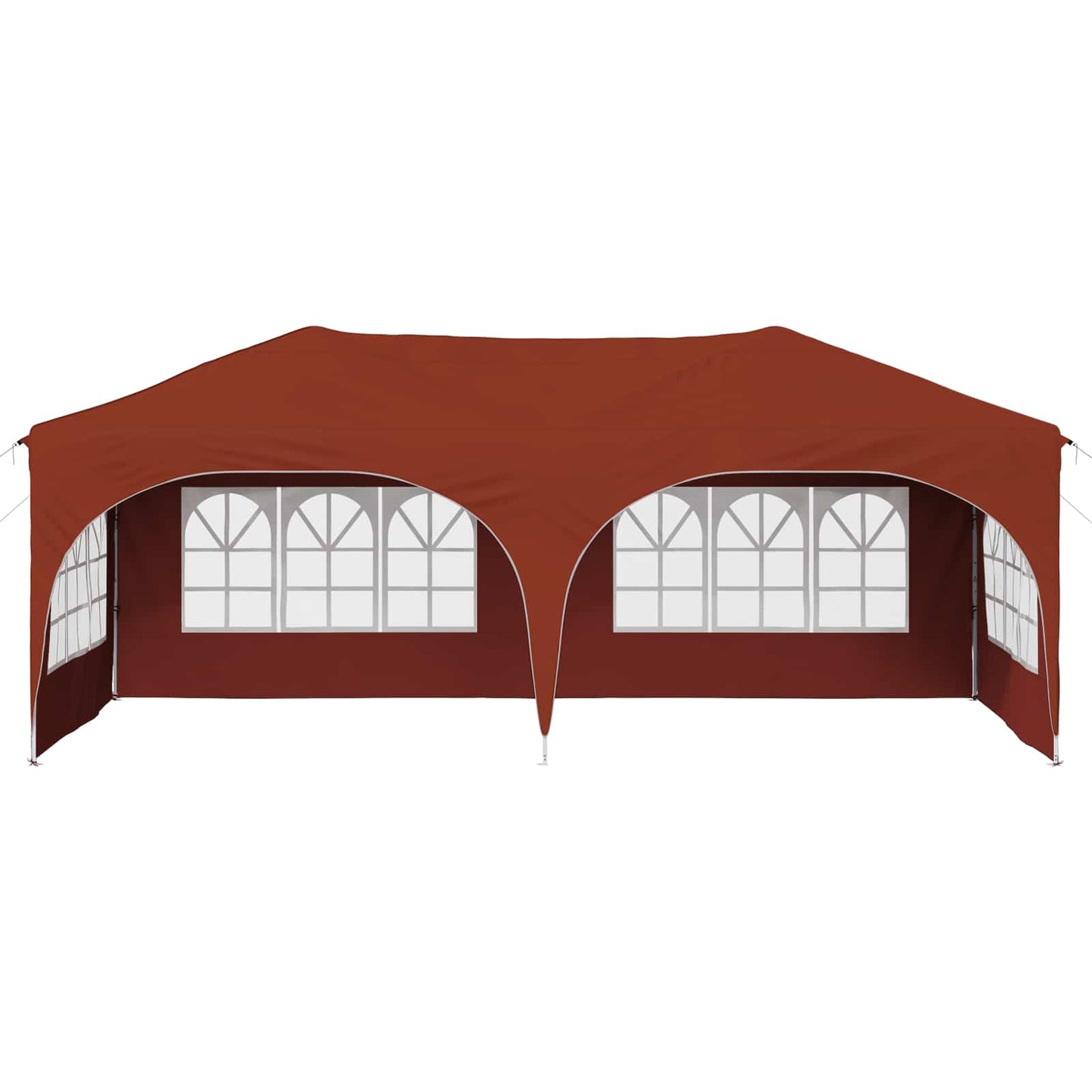 Pop-up Party Tent 575 x 288 x 245 cm Terracotta Oxford Fabric