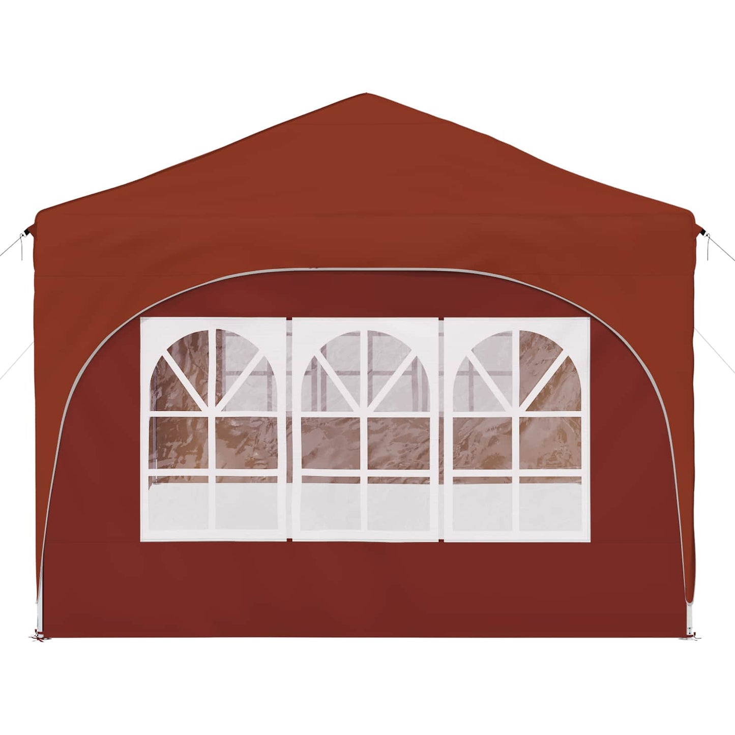 Pop-up Party Tent 575 x 288 x 245 cm Terracotta Oxford Fabric