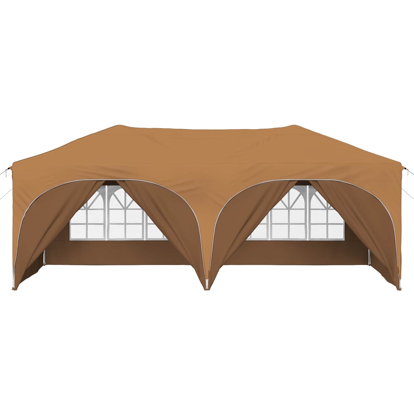 Pop-up Party Tent 575 x 288 x 245 cm Beige Oxford Fabric