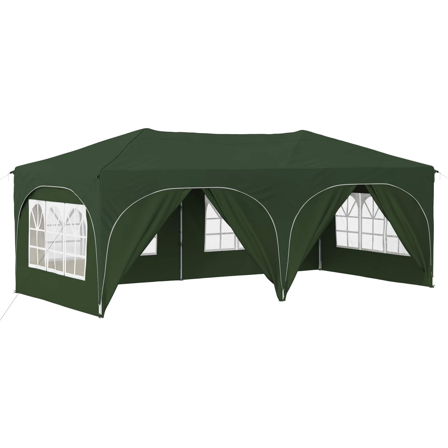 Pop-up Party Tent 575 x 288 x 245 cm Green Oxford Fabric