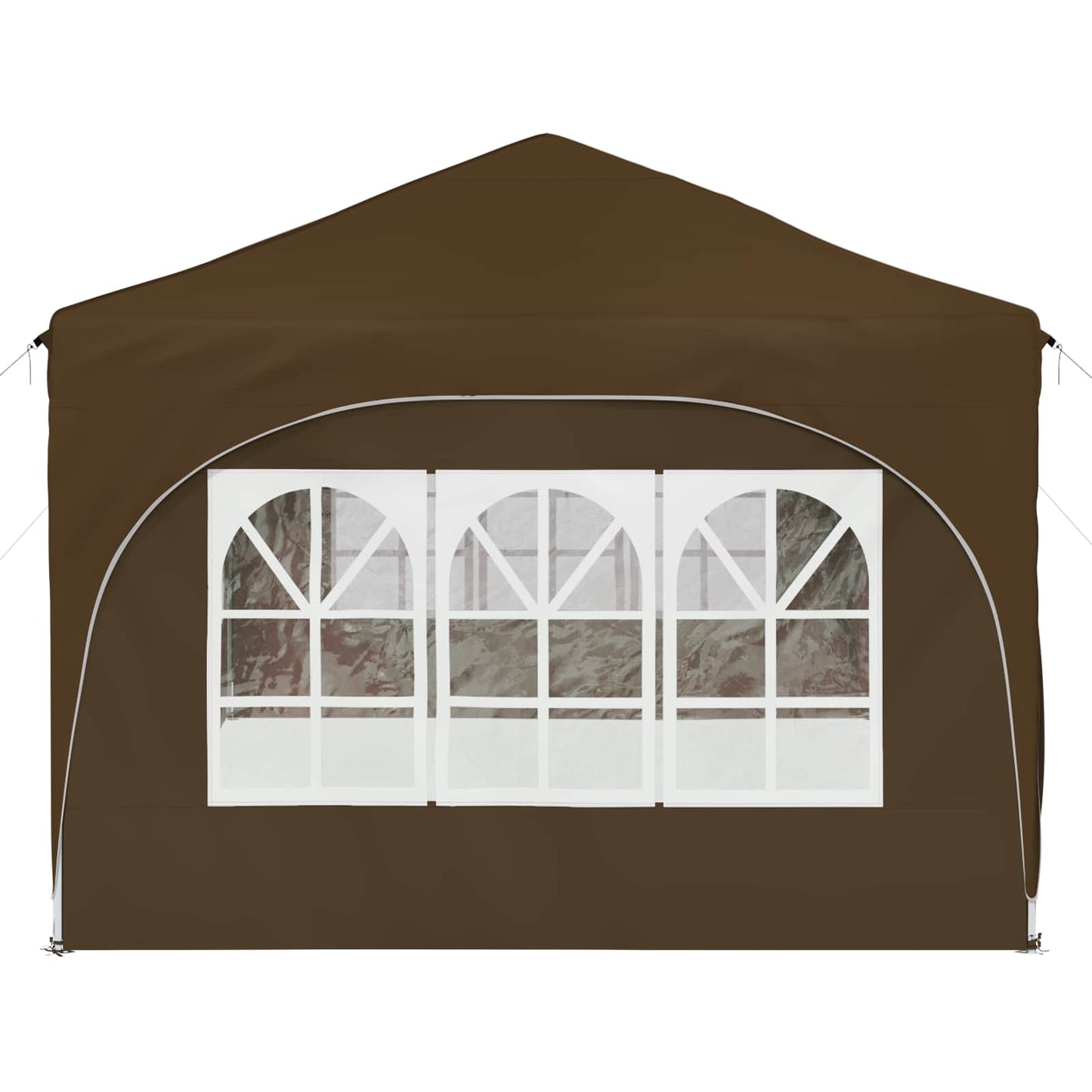 Pop-up Party Tent 575 x 288 x 245 cm Taupe Oxford Fabric