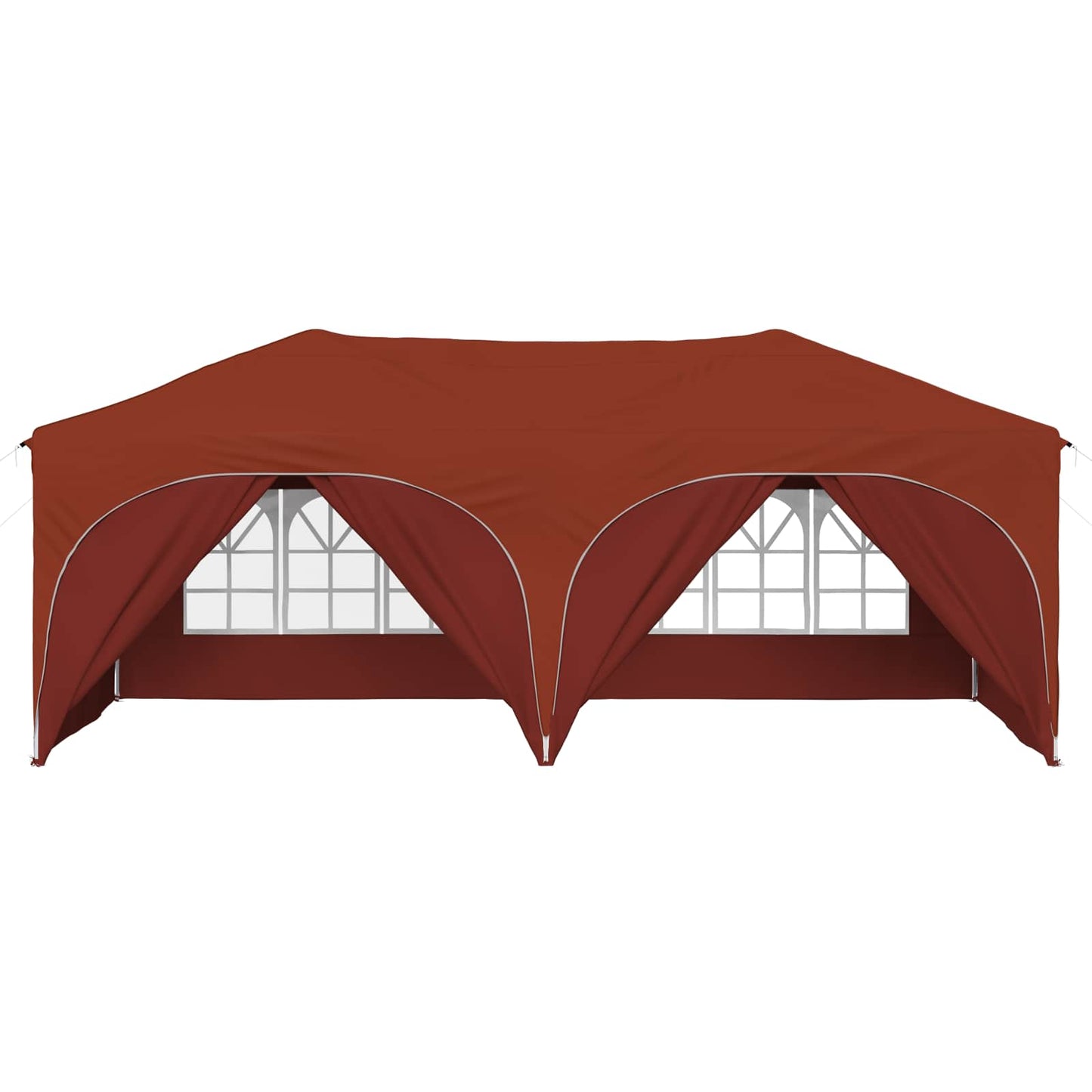 Pop-up Party Tent 575 x 288 x 245 cm Terracotta Oxford Fabric