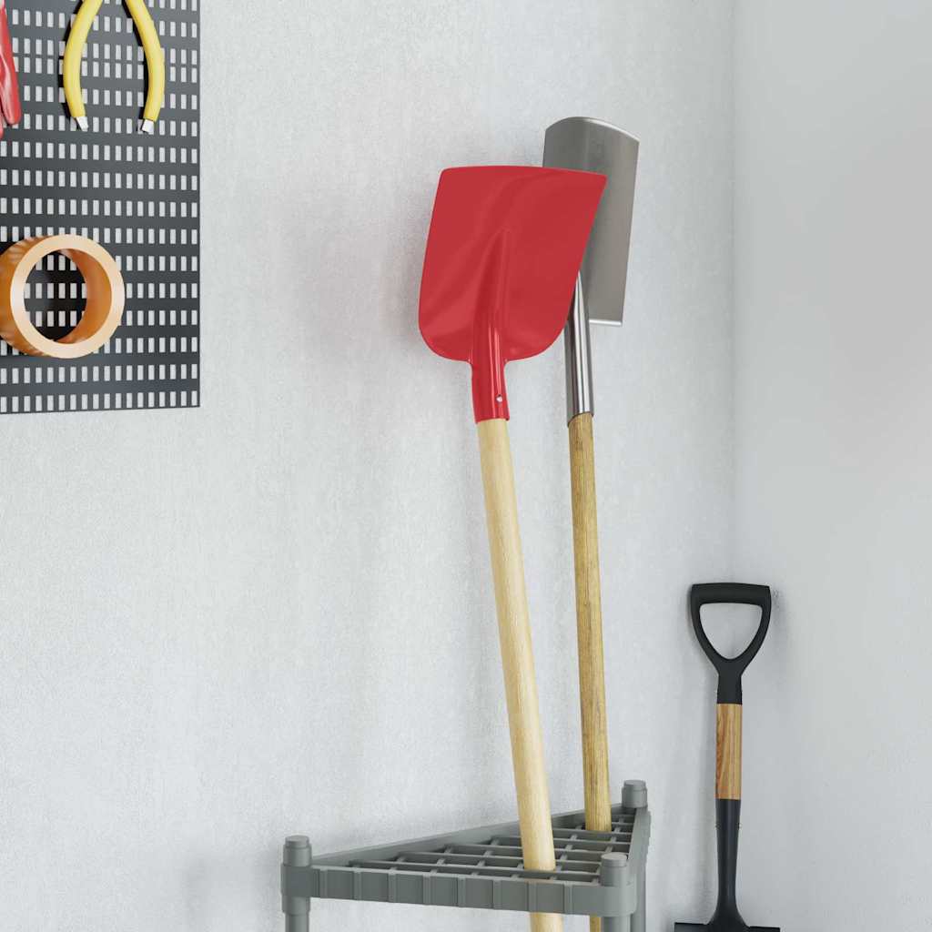 Shovel Head 4 pcs Red 32 x 24.5 cm Powder-Coated Steel