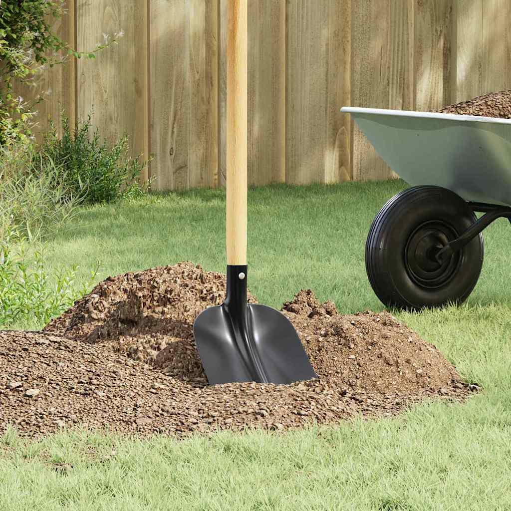 Shovel Head 4 pcs Black 34.5 x 24 cm Powder-Coated Steel