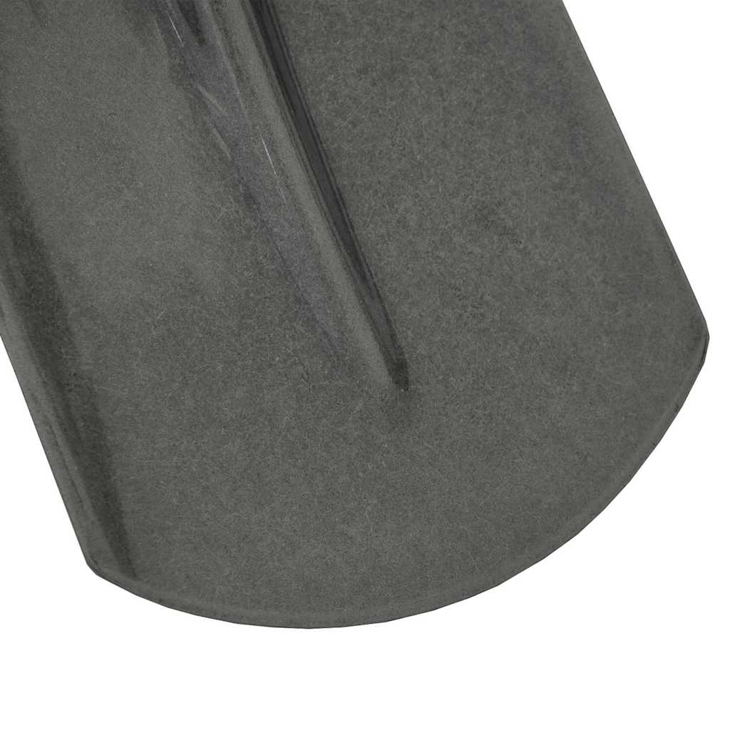 Shovel Head 4 pcs Silver 33 x 21 cm Powder-Coated Steel