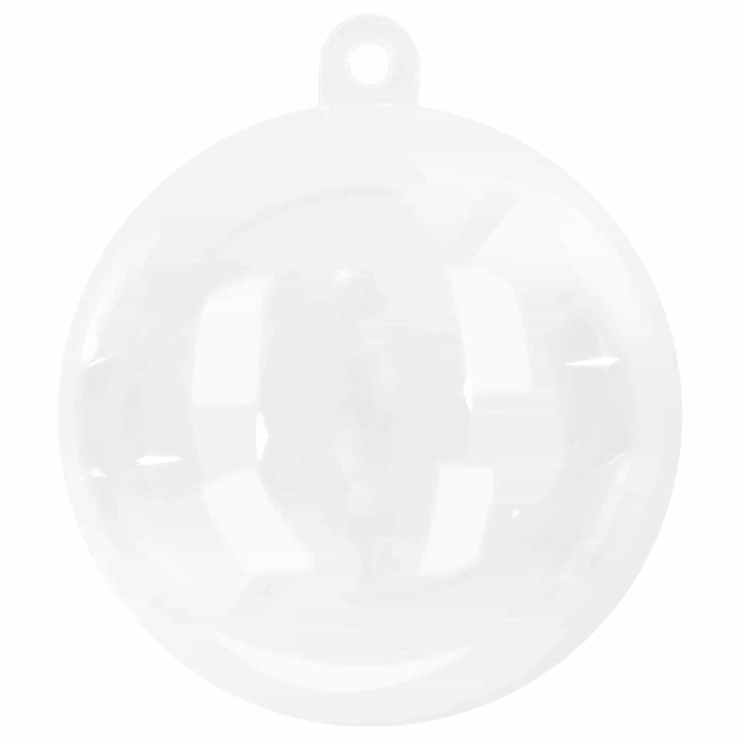 Christmas Bauble Set 50 pcs Transparent Ø 5 cm Plastic