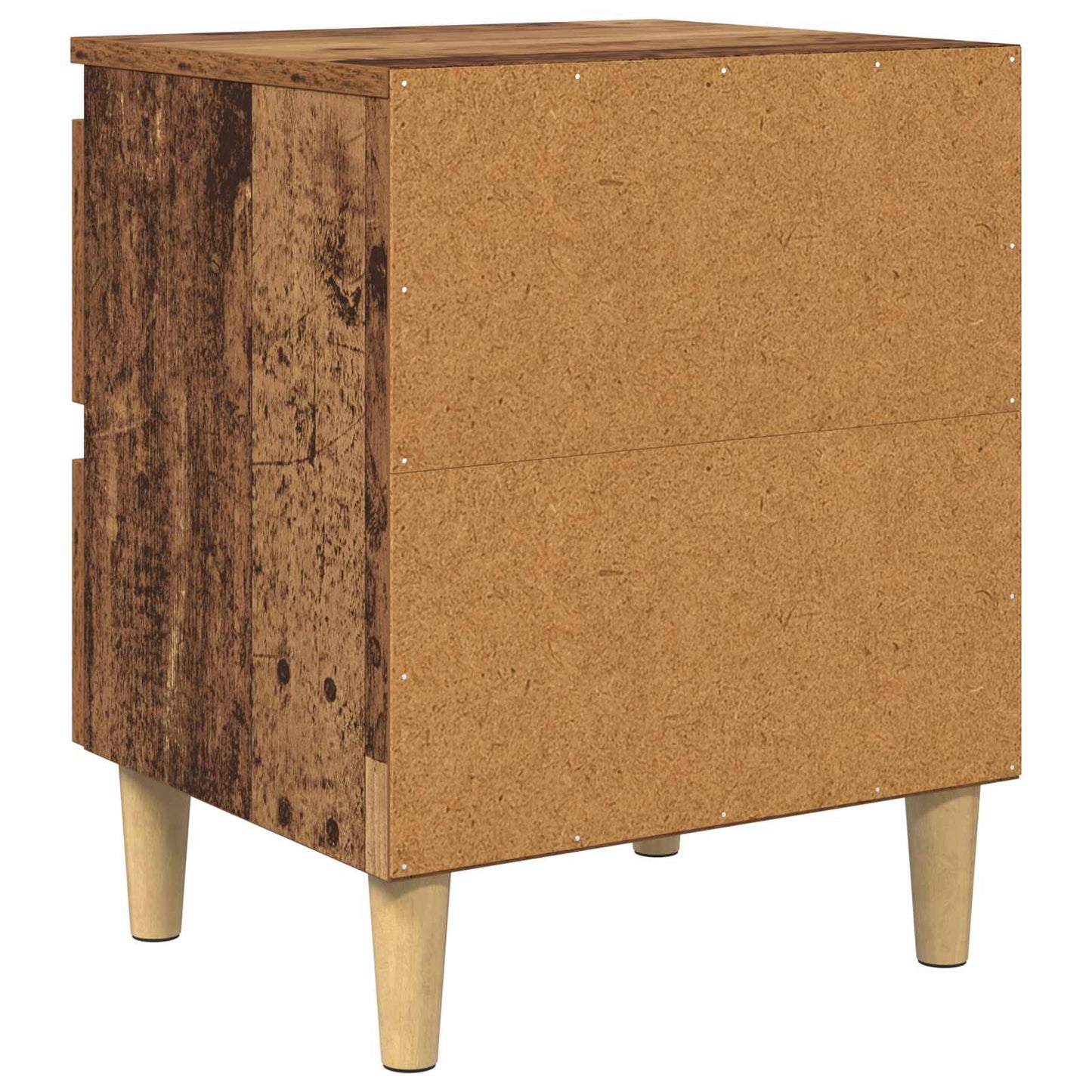Bed Cabinet Old Wood 40 x 35 x 50 cm Engineered Wood