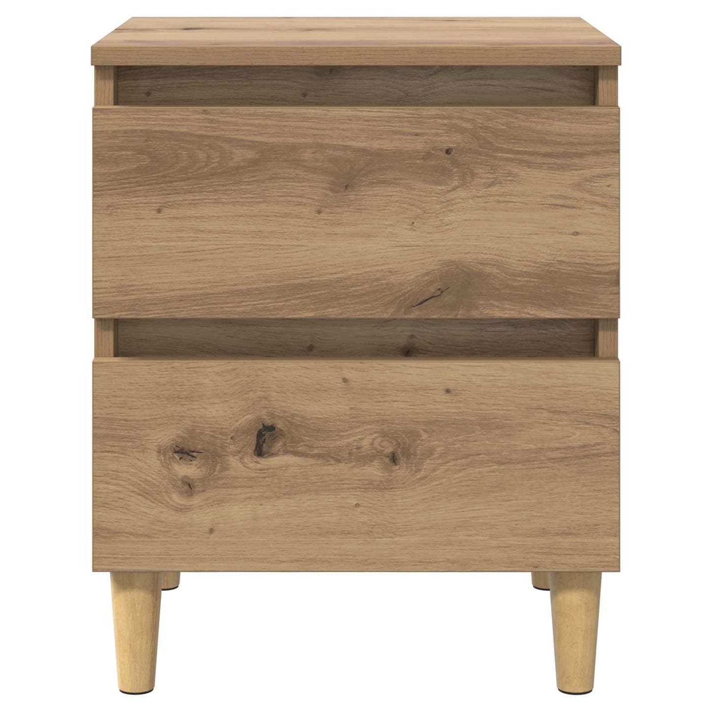 Bed Cabinets 2 pcs Artisan Oak 40 x 35 x 50 cm Engineered Wood
