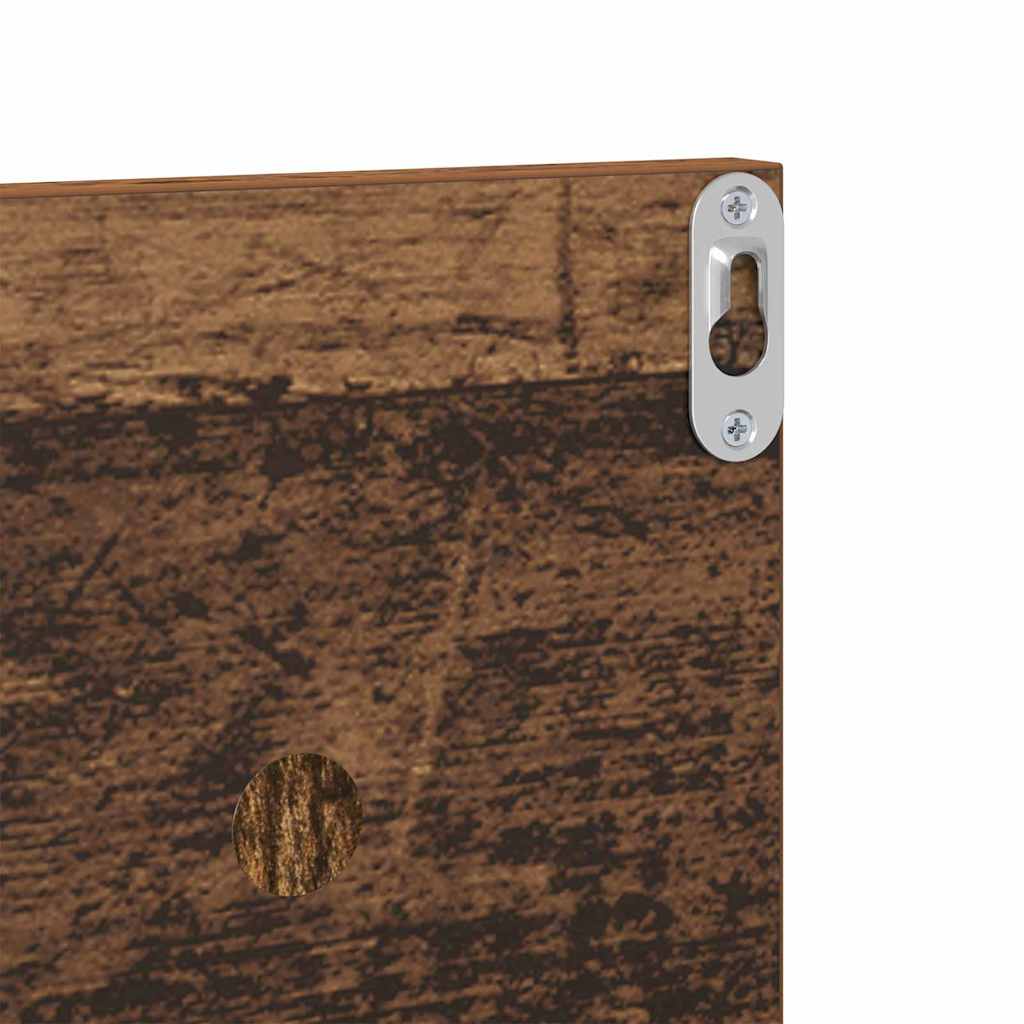 Wall Shelves 4 pcs Old Wood 80 x 11.5 x 18 cm Engineered Wood