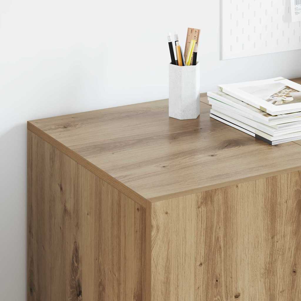 Desk Artisan Oak Engineered Wood 140 x 50 x 75 cm