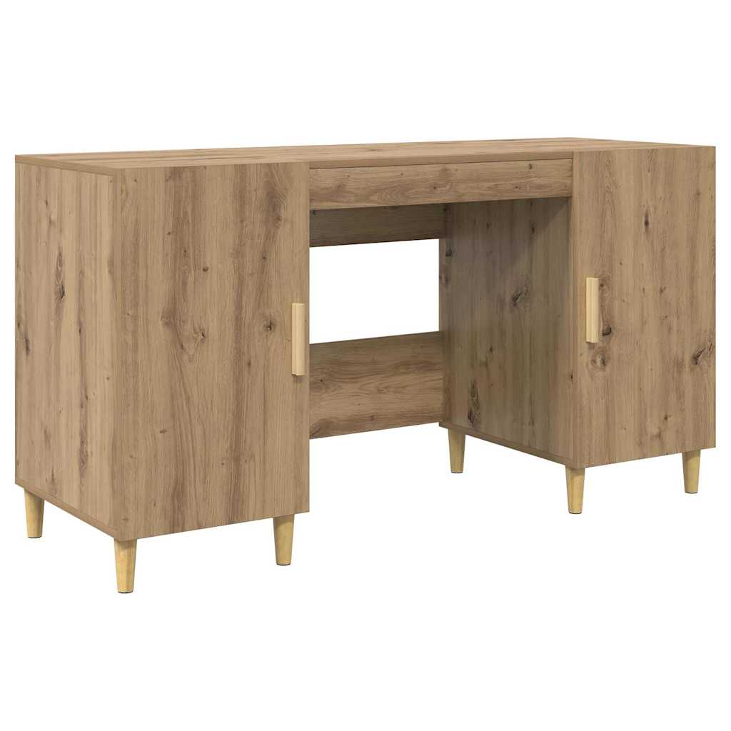 Desk Artisan Oak Engineered Wood 140 x 50 x 75 cm
