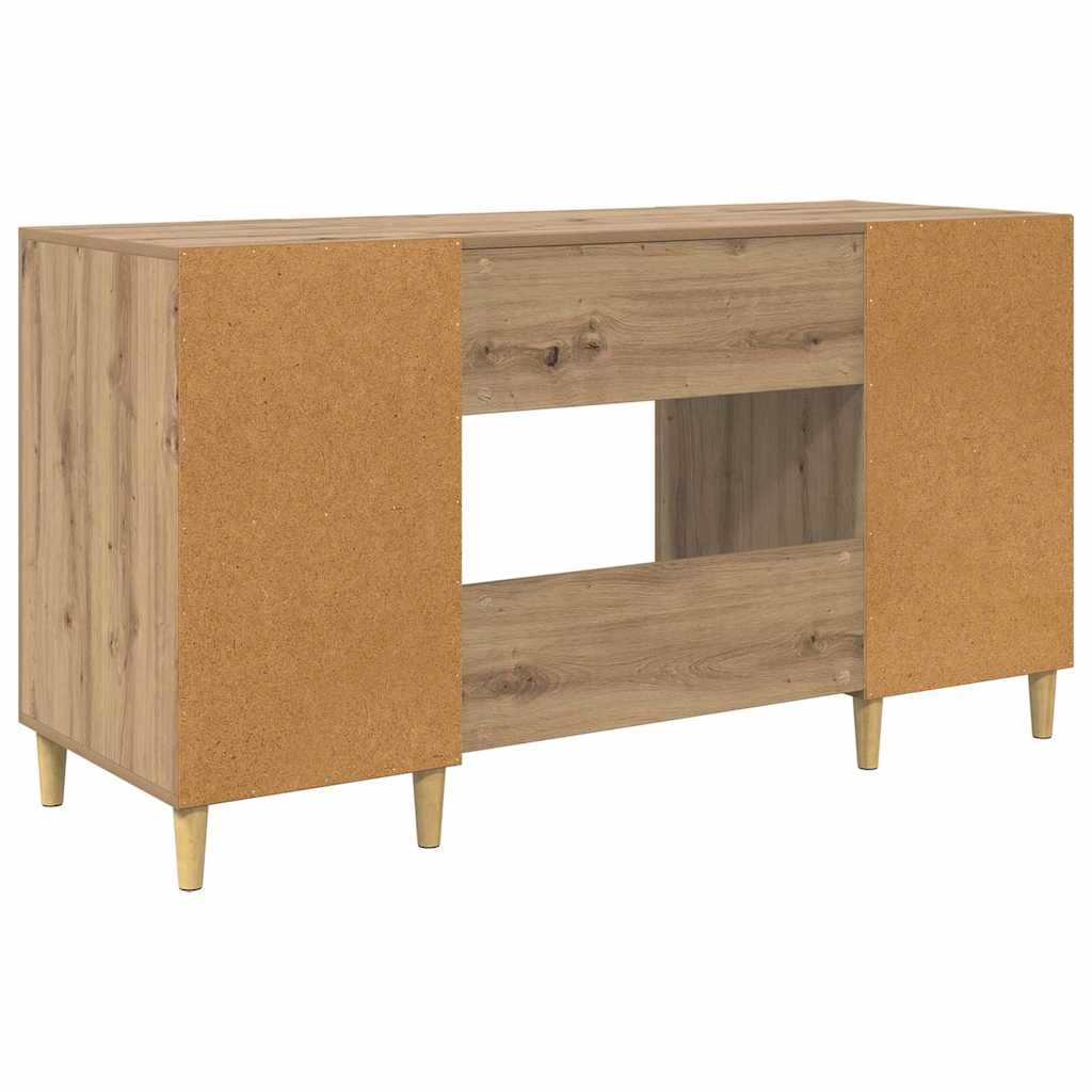 Desk Artisan Oak Engineered Wood 140 x 50 x 75 cm