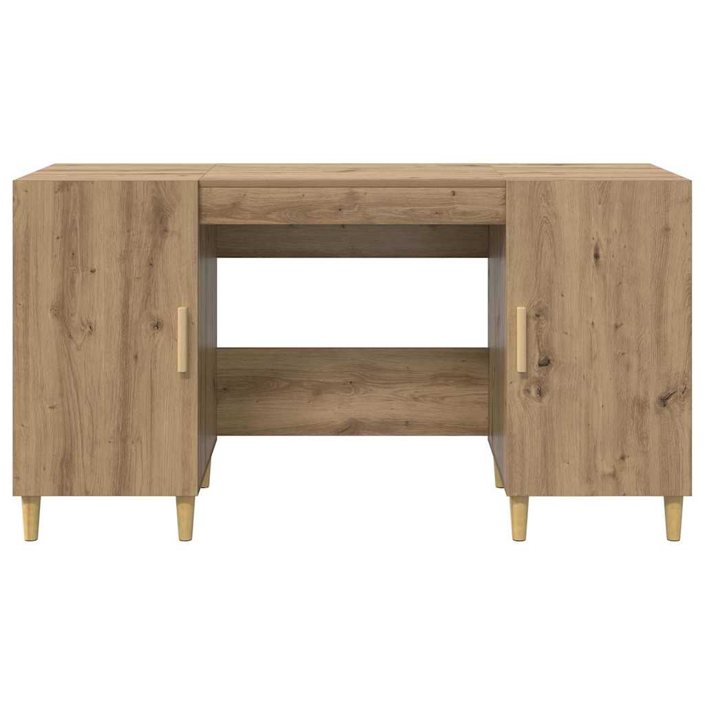 Desk Artisan Oak Engineered Wood 140 x 50 x 75 cm