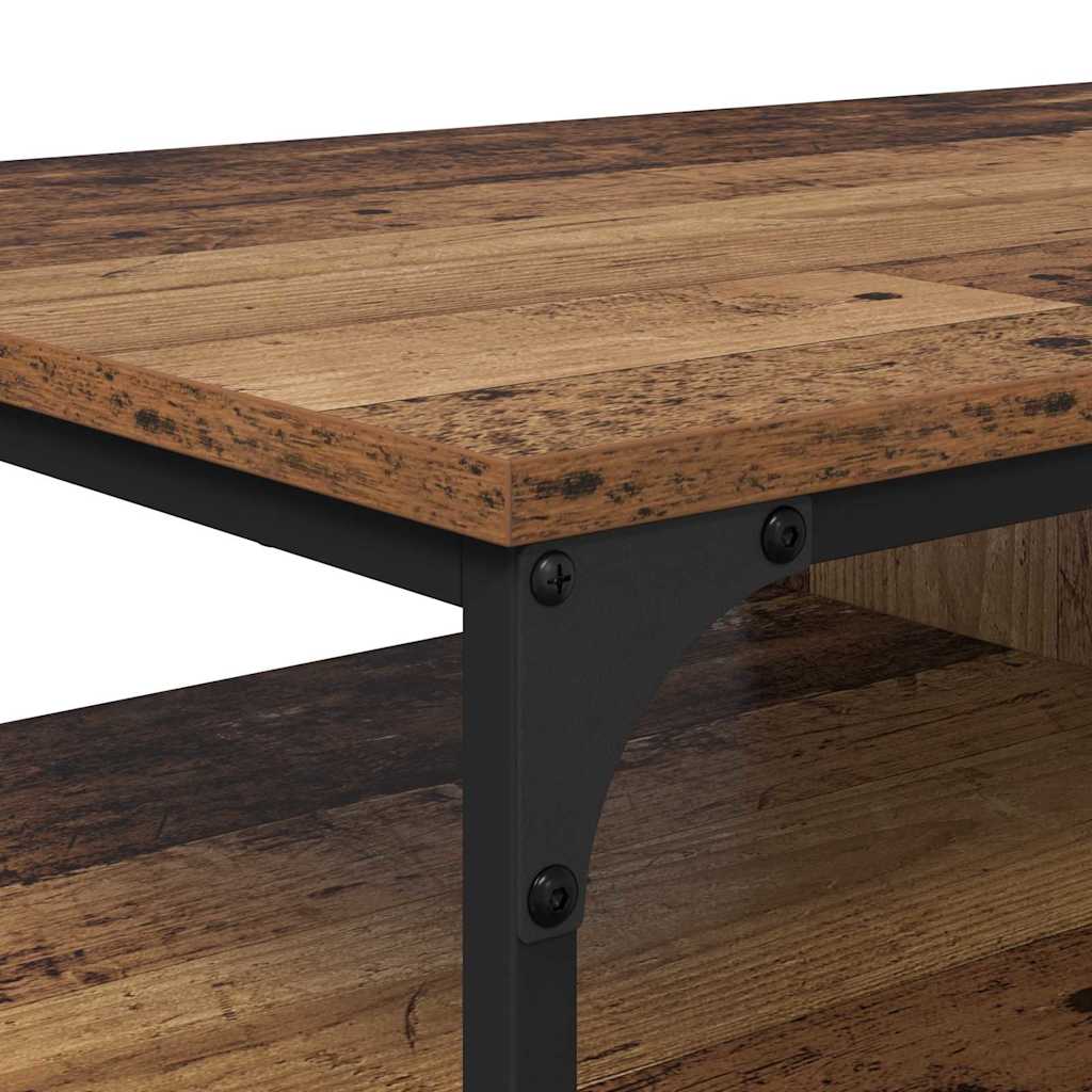 Coffee Table Old Wood 100 x 50 x 45 cm Engineered Wood