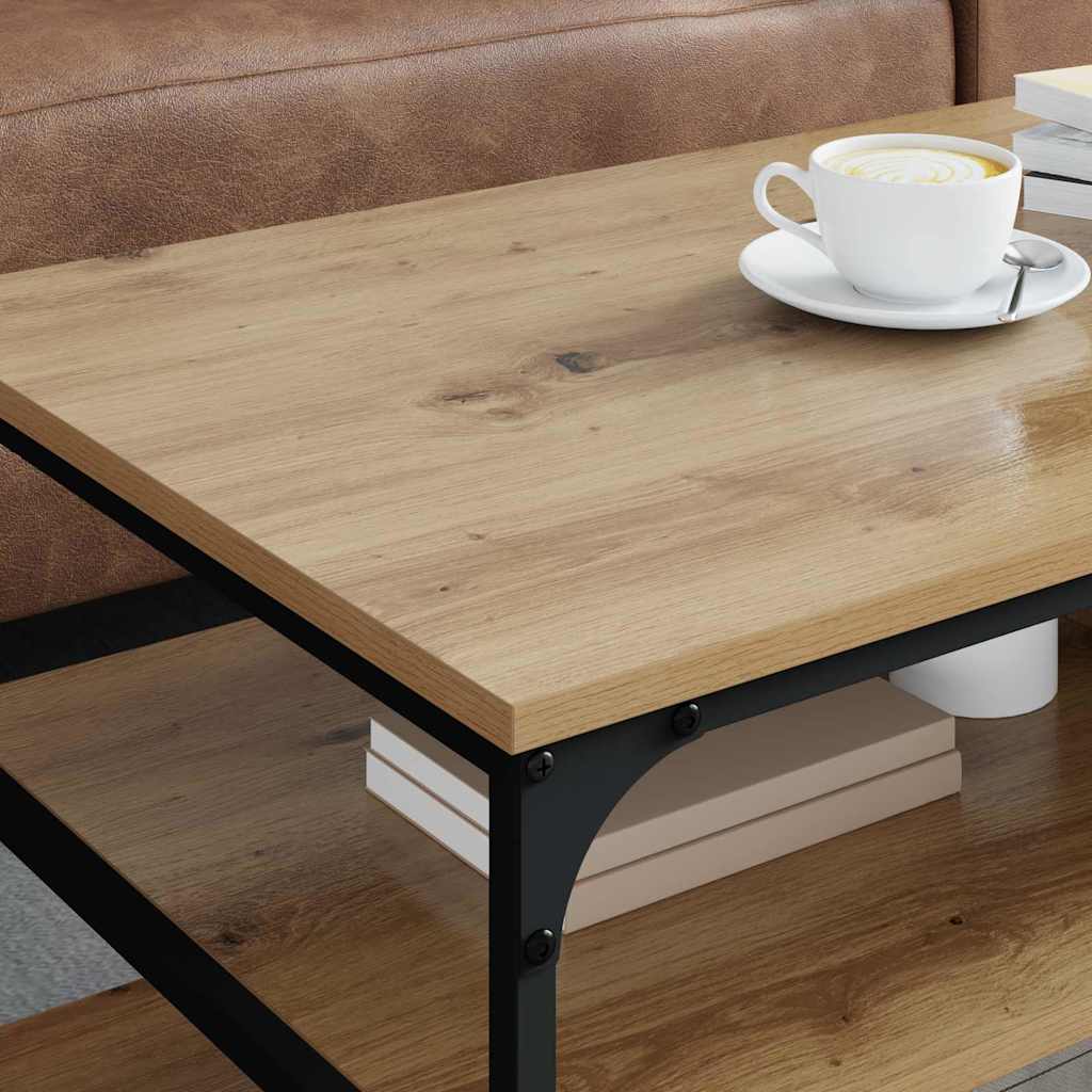 Coffee Table Artisan Oak 100 x 50 x 45 cm Engineered Wood