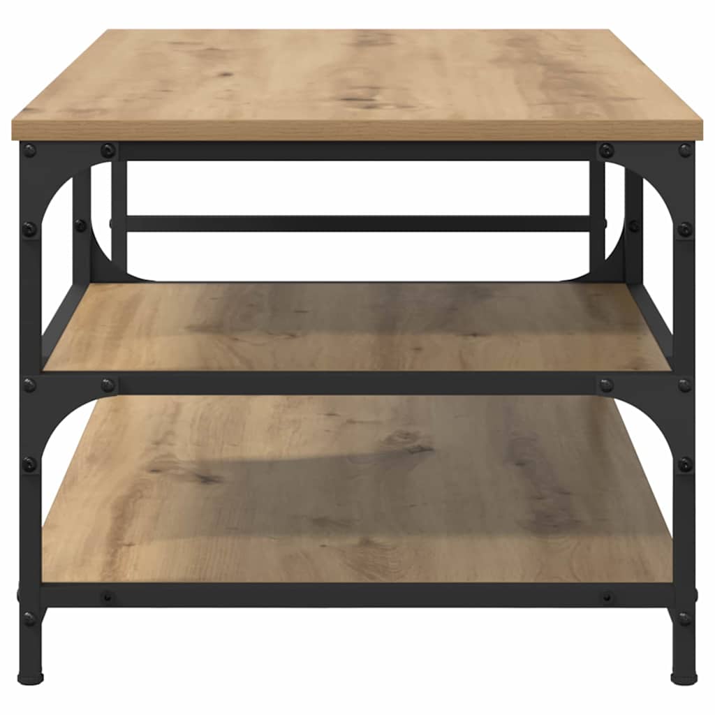 Coffee Table Artisan Oak 90 x 49 x 40 cm Engineered Wood