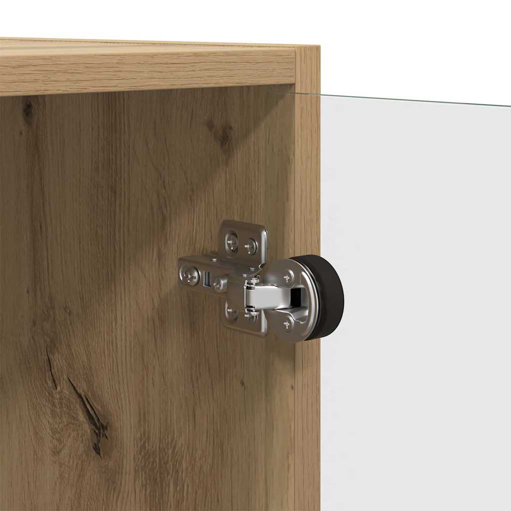 Side Cabinet Artisan Oak 68 x 37 x 75.5 cm Engineered Wood