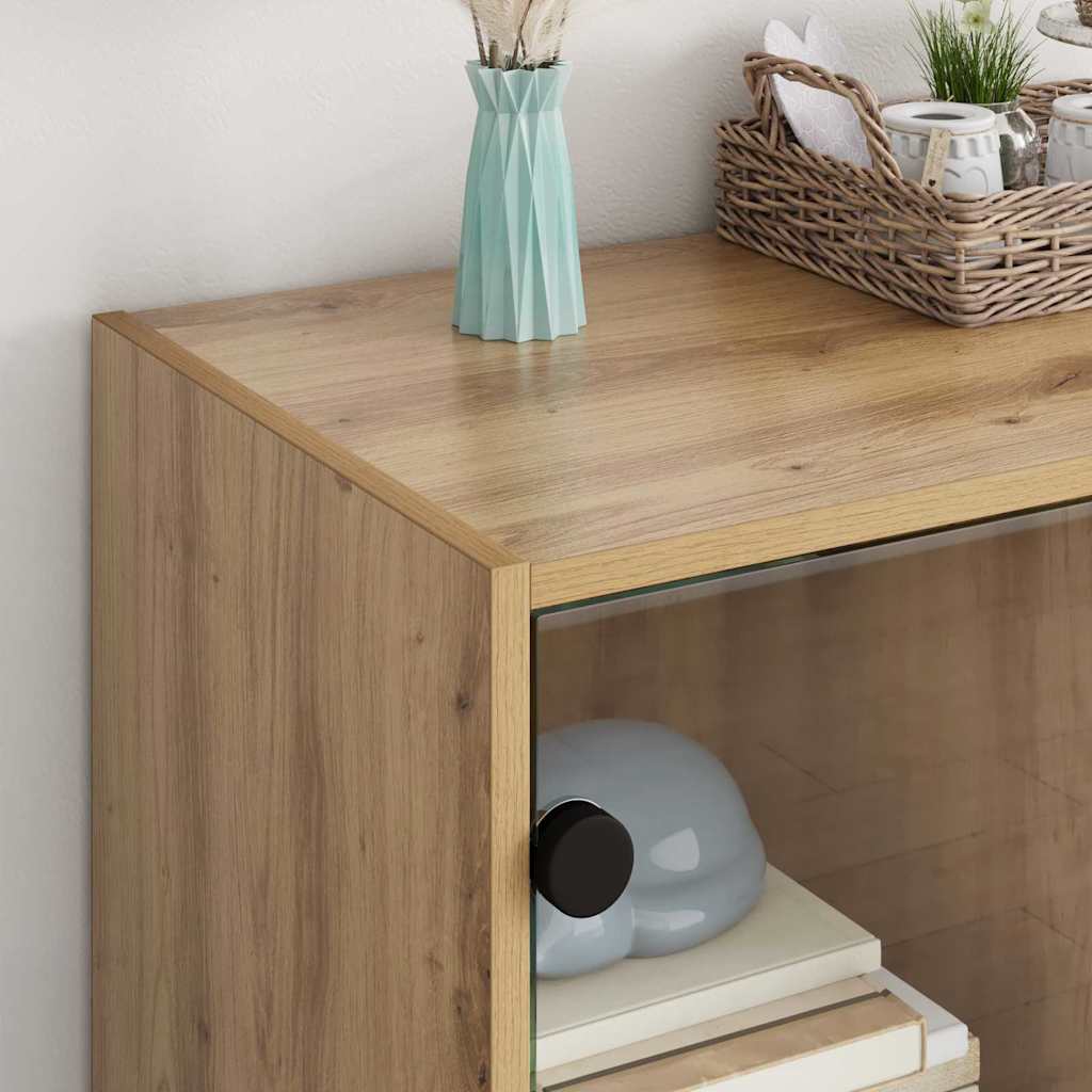 Side Cabinet Artisan Oak 68 x 37 x 75.5 cm Engineered Wood
