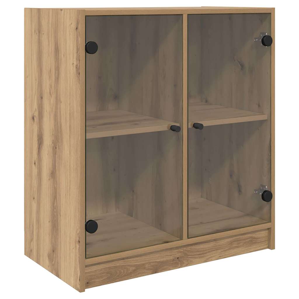 Side Cabinet Artisan Oak 68 x 37 x 75.5 cm Engineered Wood