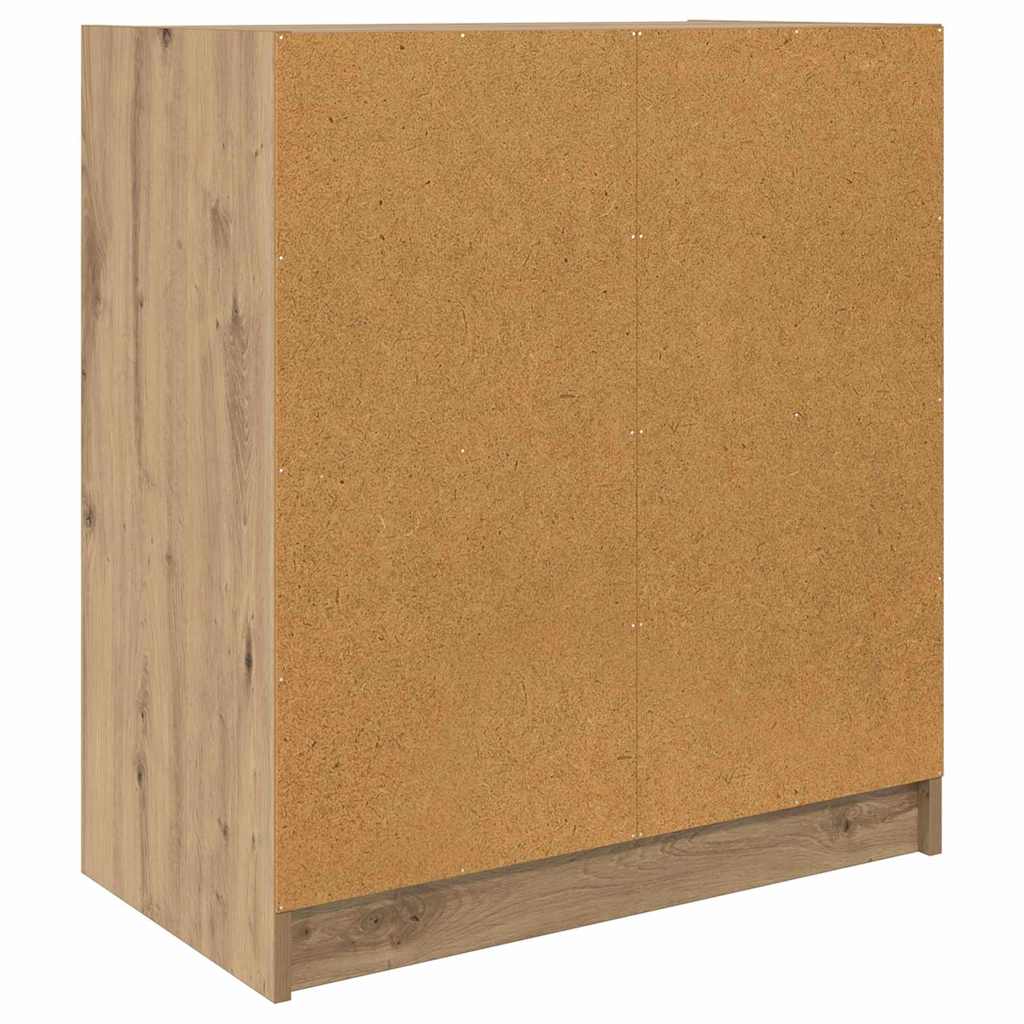 Side Cabinet Artisan Oak 68 x 37 x 75.5 cm Engineered Wood