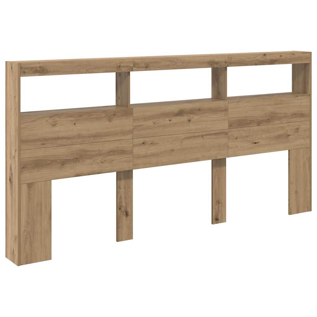 Headboard Artisan Oak 200 x 17 x 102 cm Engineered Wood