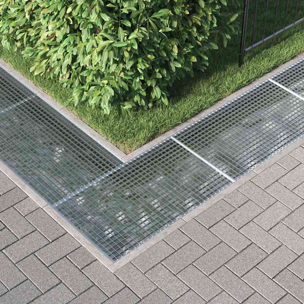 Grating Silver 30 x 30 x 2 cm Hot-Dip Galvanised Steel