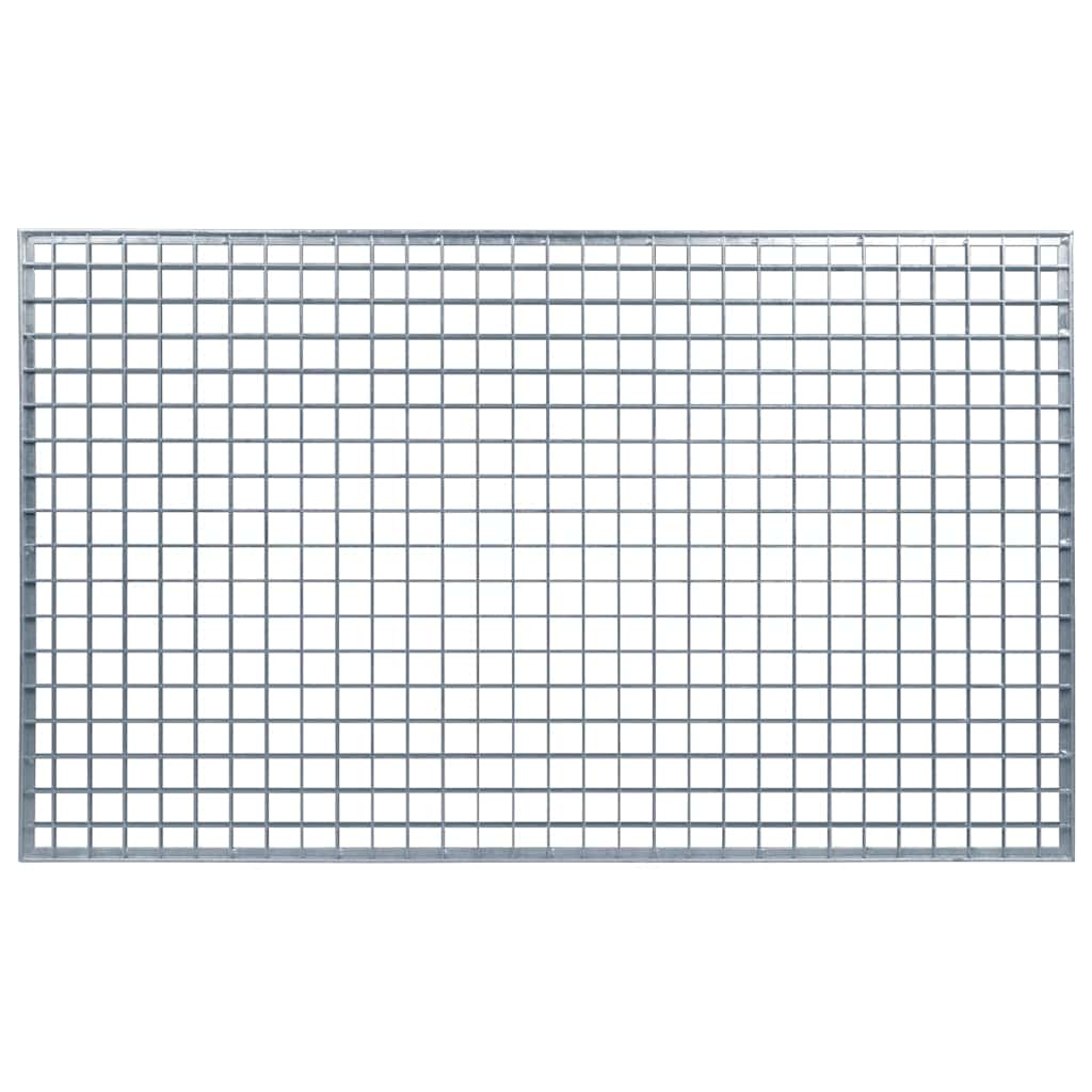 Grating Silver 30 x 30 x 2 cm Hot-Dip Galvanised Steel