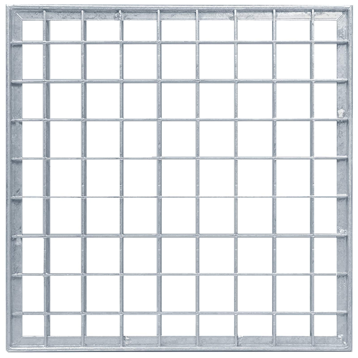Grating Silver 30 x 30 x 2 cm Hot-Dip Galvanised Steel