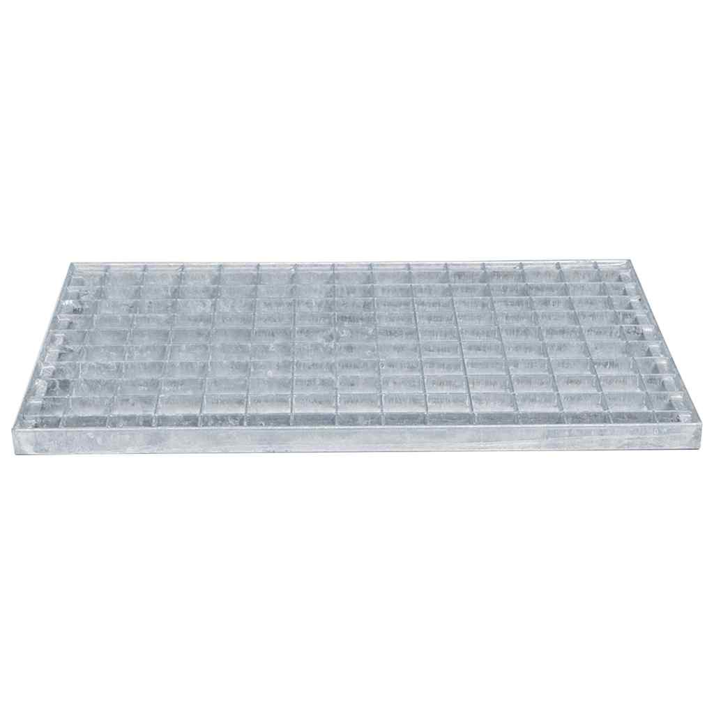 Grating Silver 50 x 35 x 2 cm Hot-Dip Galvanised Steel
