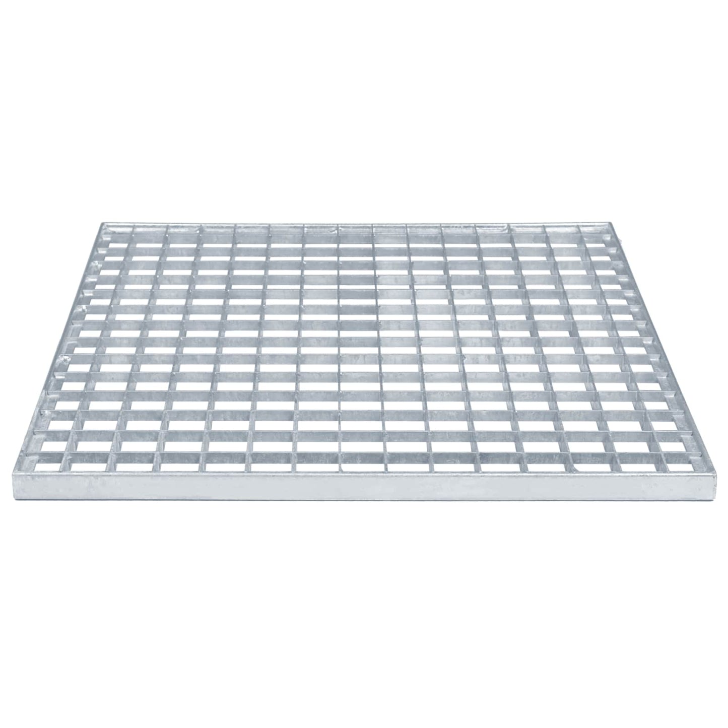 Grating Silver 50 x 50 x 2 cm Hot-Dip Galvanised Steel