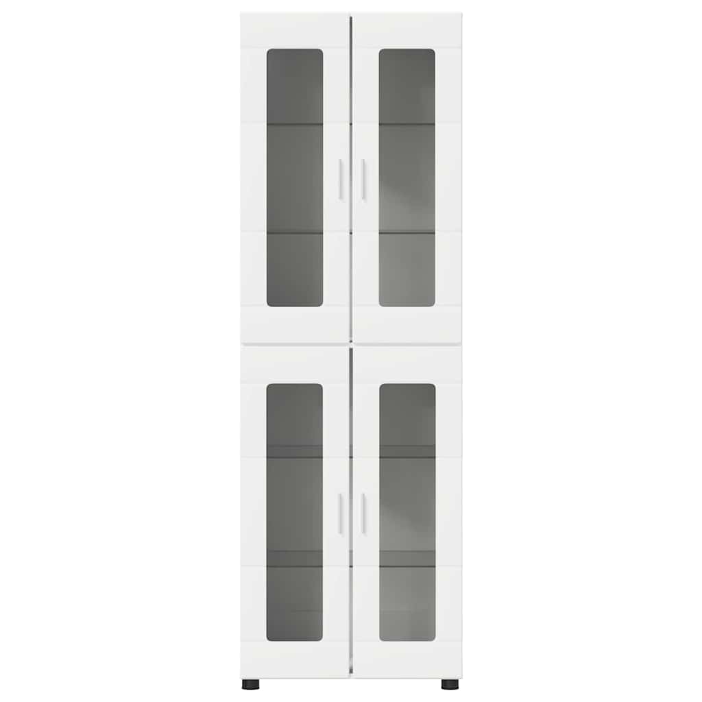 Highboard FLORIN White 60 x 35 x 182 cm Engineered Wood