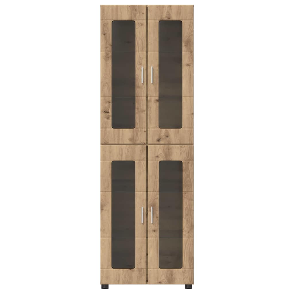 Highboard FLORIN Artisan Oak 60 x 35 x 182 cm Engineered Wood