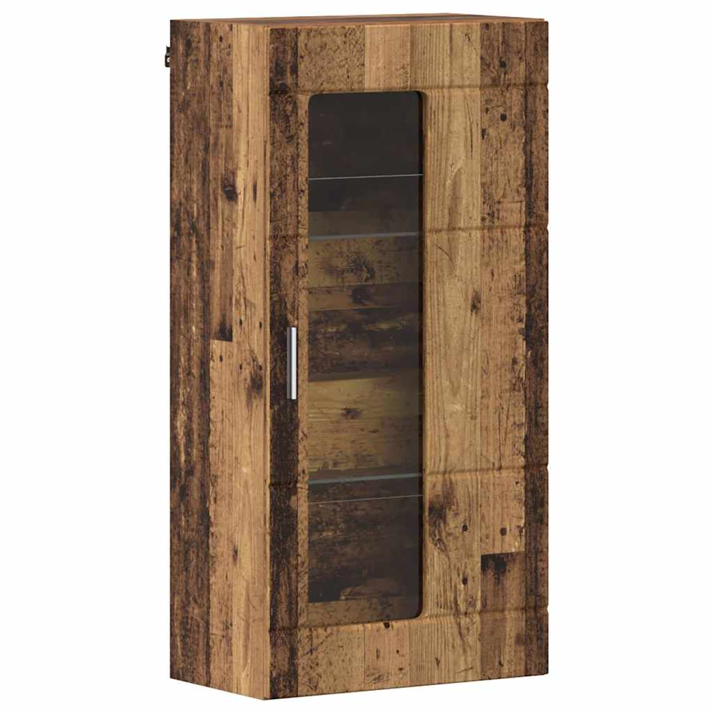 TV Cabinet Set with Shelf FLORIN 3 pcs Old Wood Engineered Wood