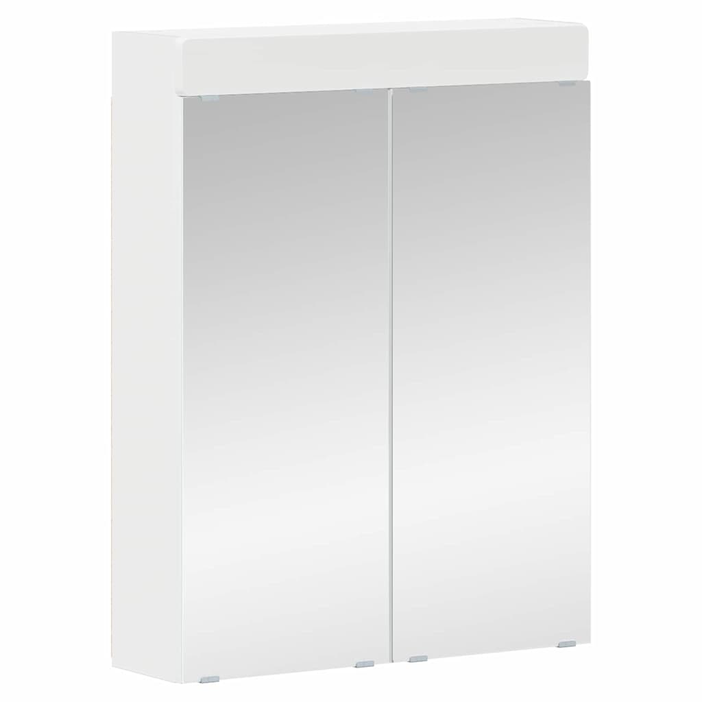 Bathroom Furniture Set TULUM 2 pcs White 60 x 34 x 63 cm