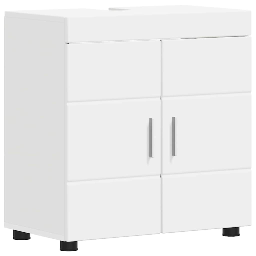 Bathroom Furniture Set TULUM 2 pcs White 60 x 34 x 63 cm