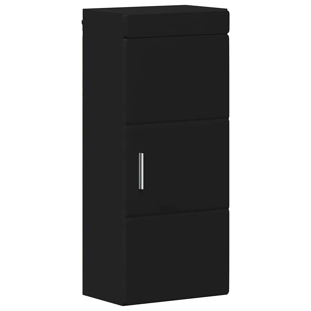Bathroom Furniture Set TULUM 4 pcs Black 60 x 34 x 63 cm