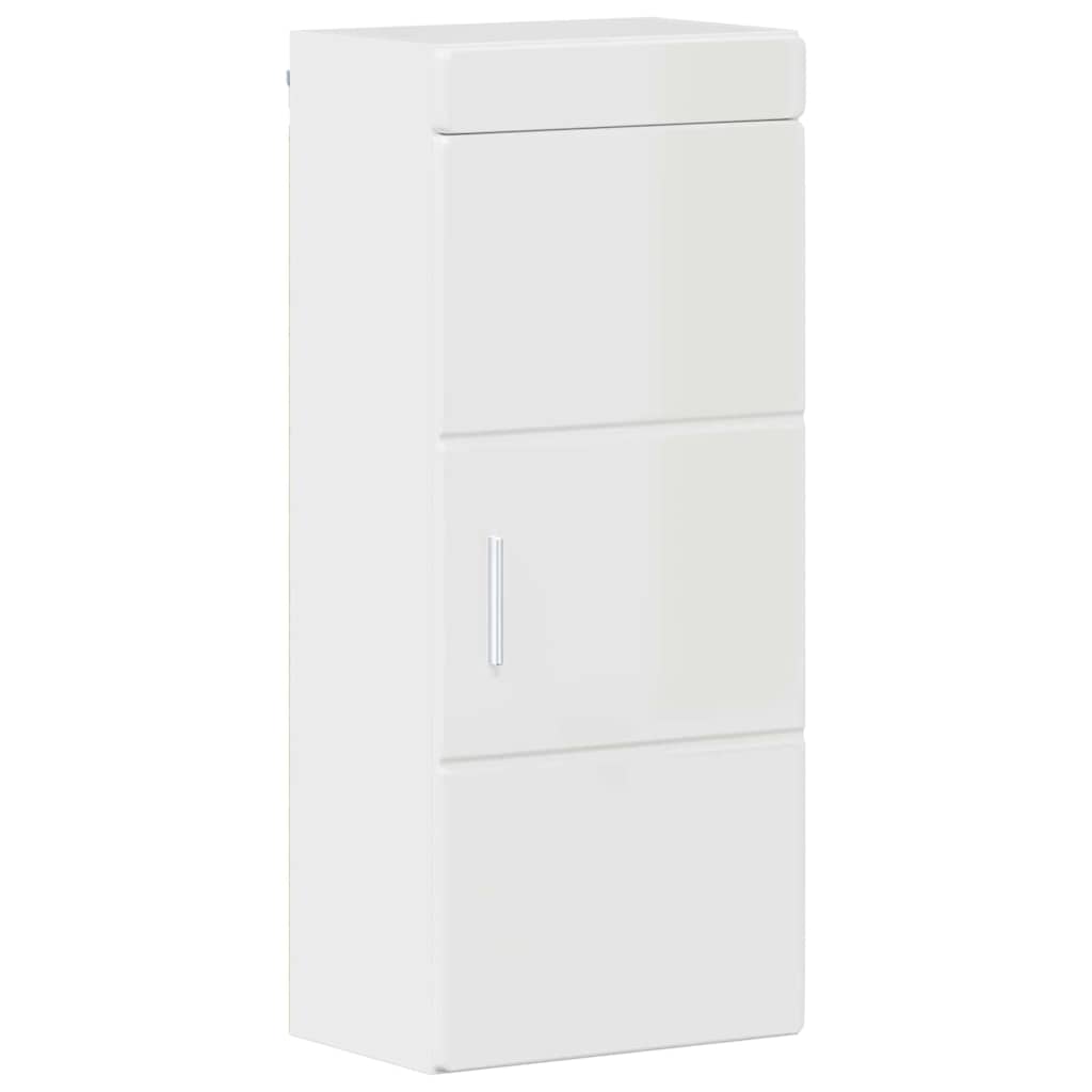 Bathroom Furniture Set TULUM 5 pcs High Gloss White