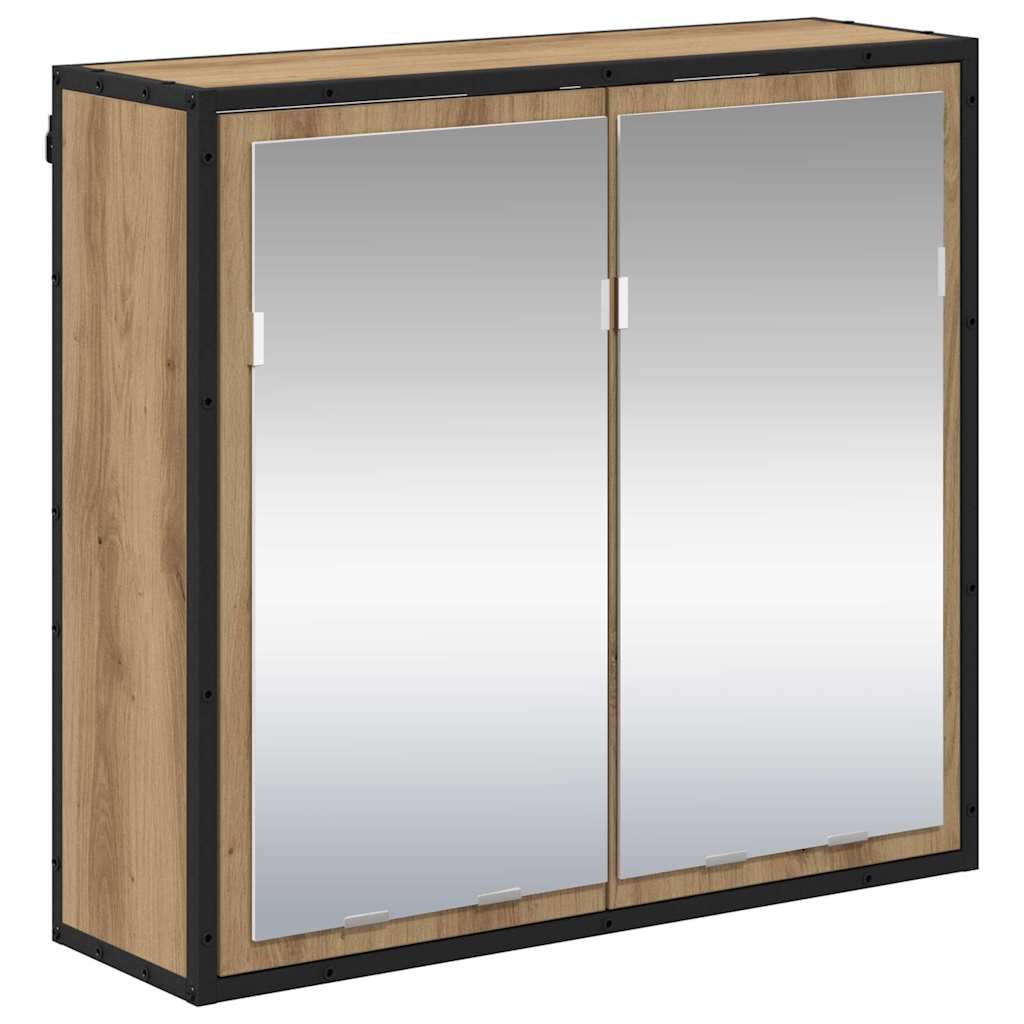 Bathroom Furniture Set 4 pcs Artisan Oak Engineered Wood