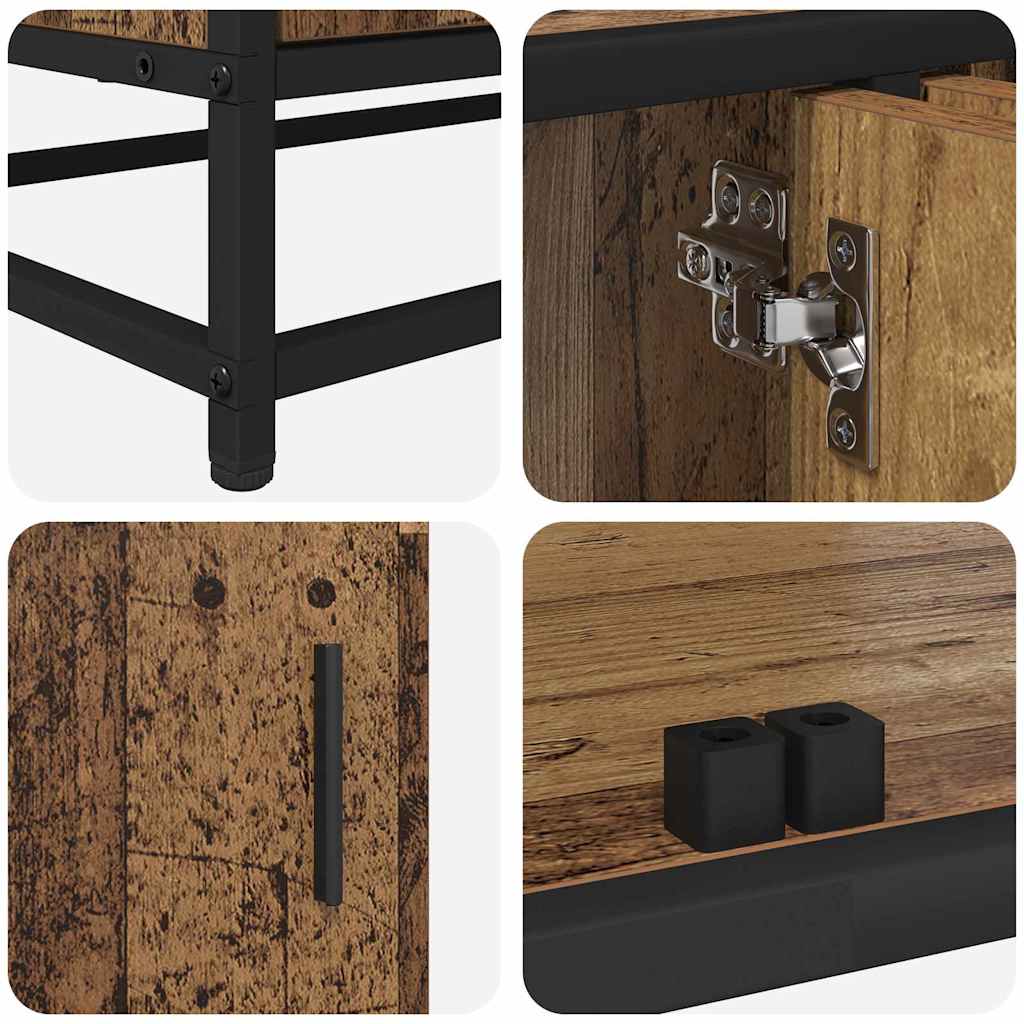 TV Units 2 pcs Old Wood 240 x 35 x 41 cm Engineered wood