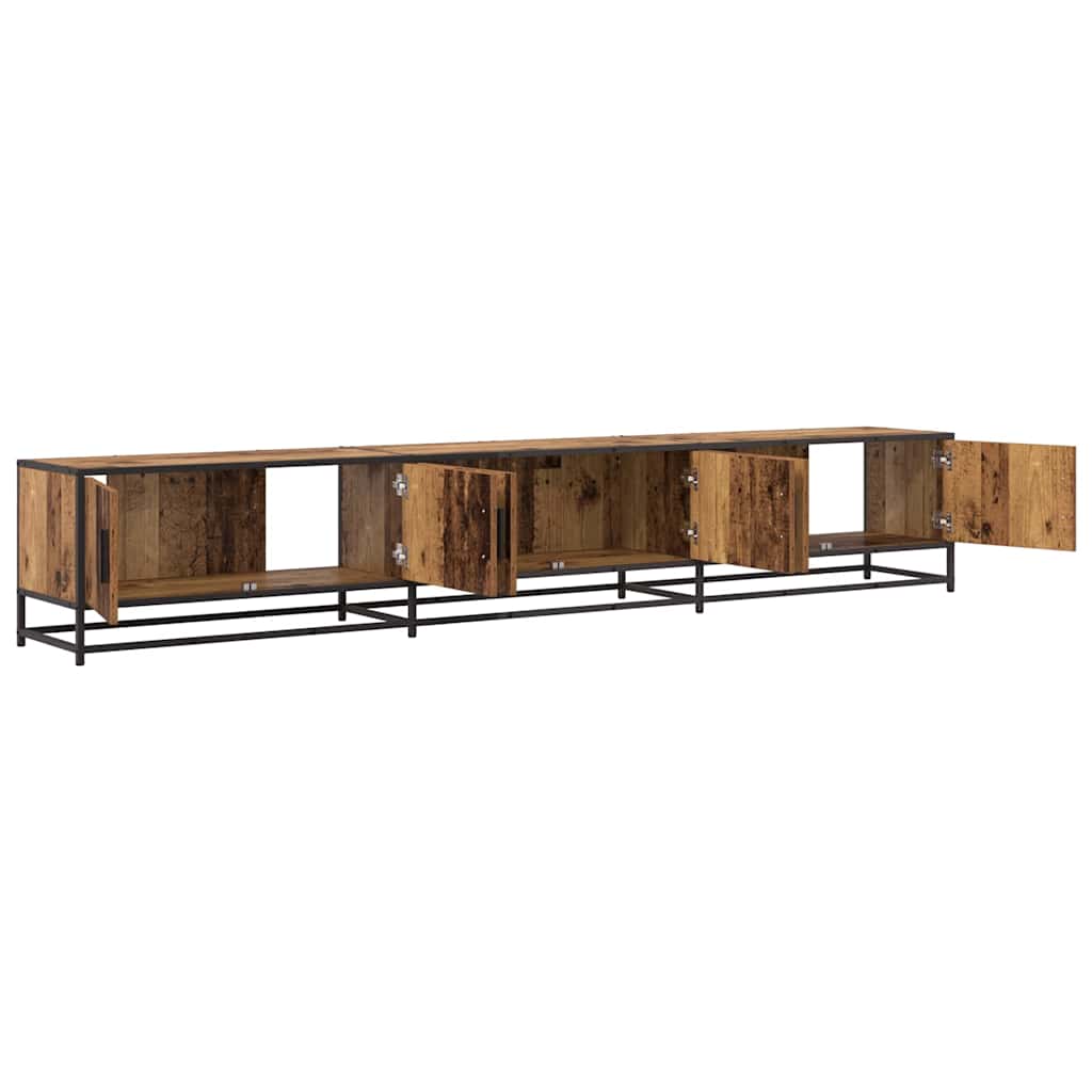 TV Units 2 pcs Old Wood 240 x 35 x 41 cm Engineered wood
