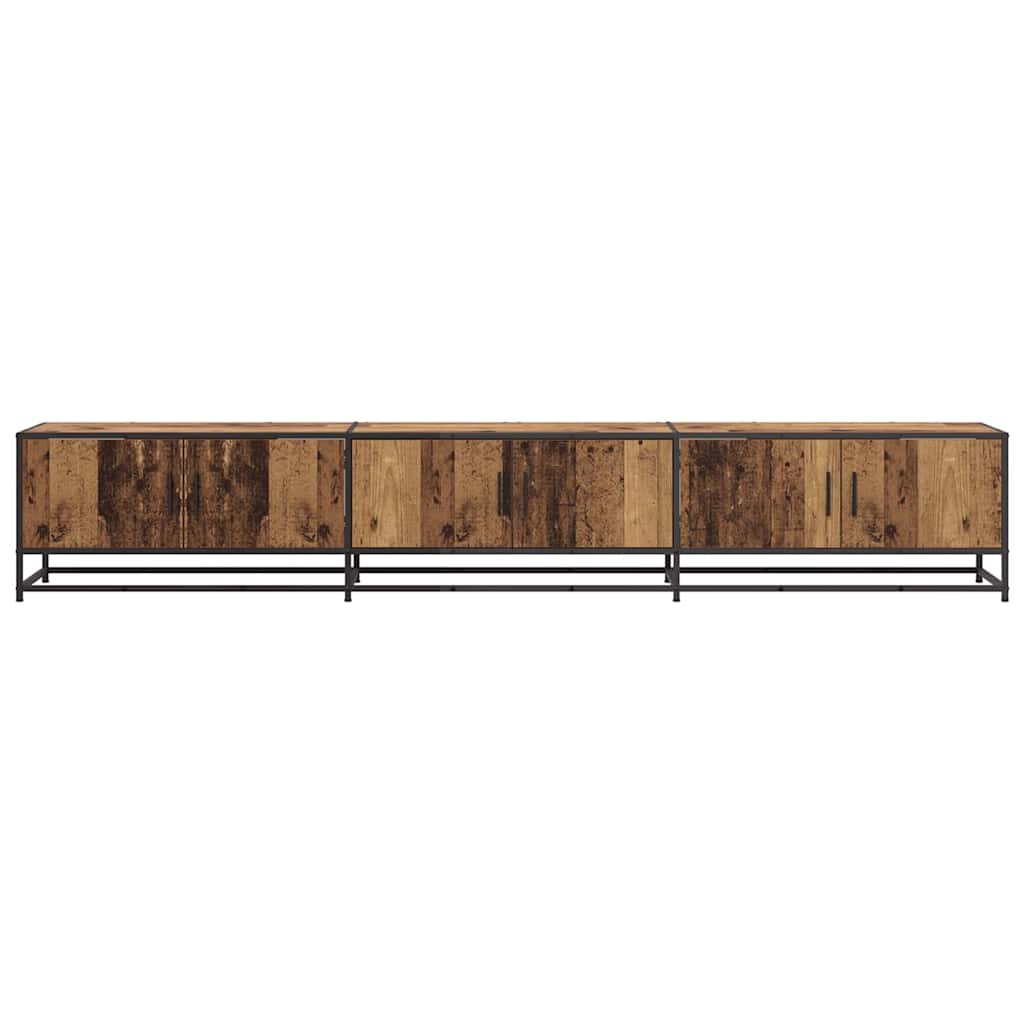 TV Units 2 pcs Old Wood 240 x 35 x 41 cm Engineered wood