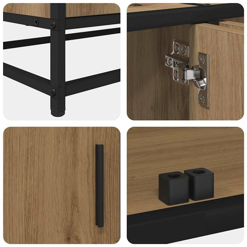 TV Units 240 x 35 x 41 cm Artisan Oak Engineered wood