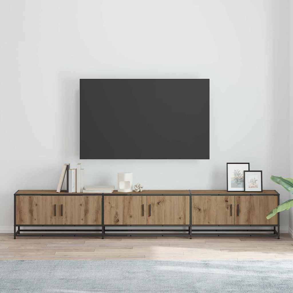 TV Units 240 x 35 x 41 cm Artisan Oak Engineered wood