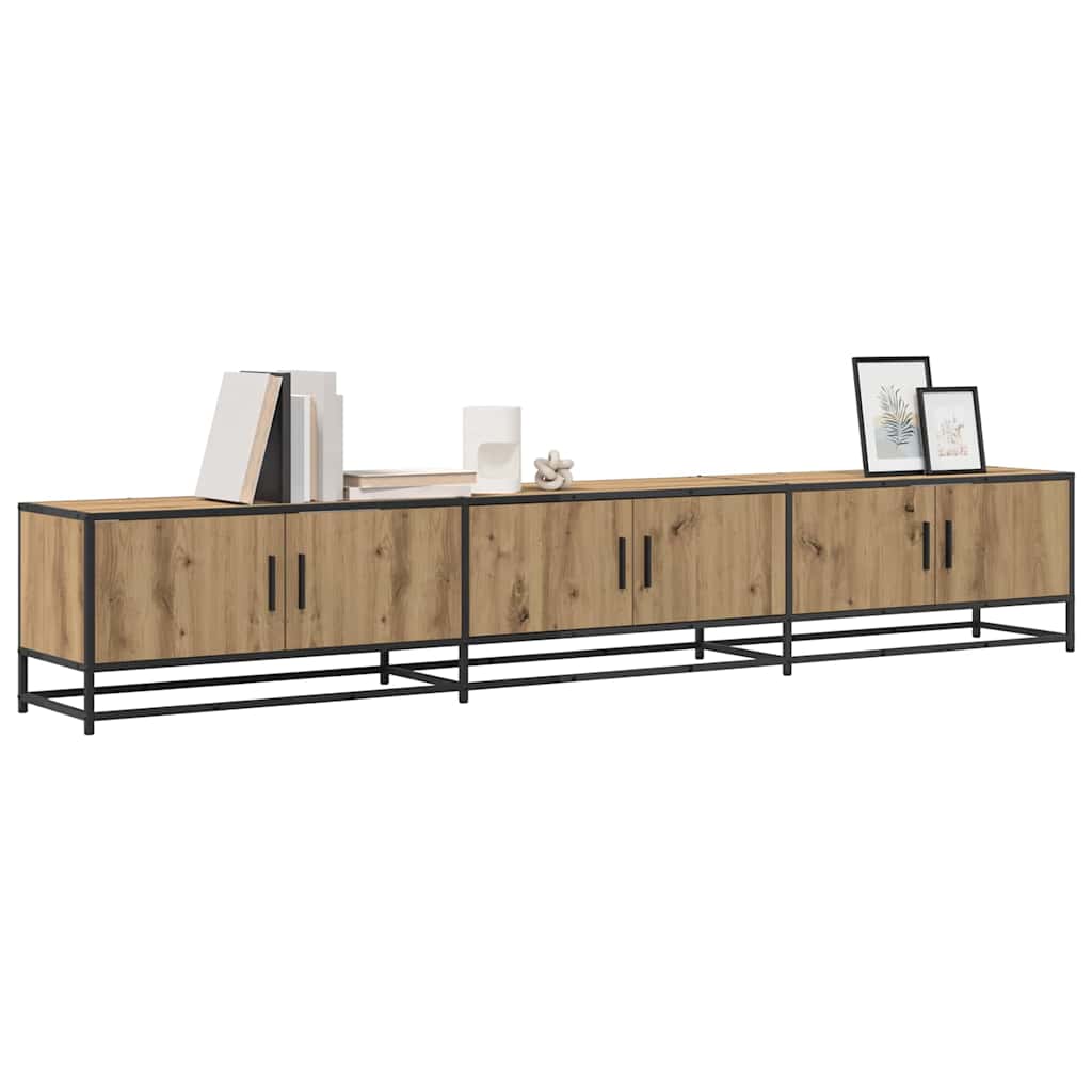 TV Units 2 pcs Artisan Oak 240 x 35 x 41 cm Engineered wood