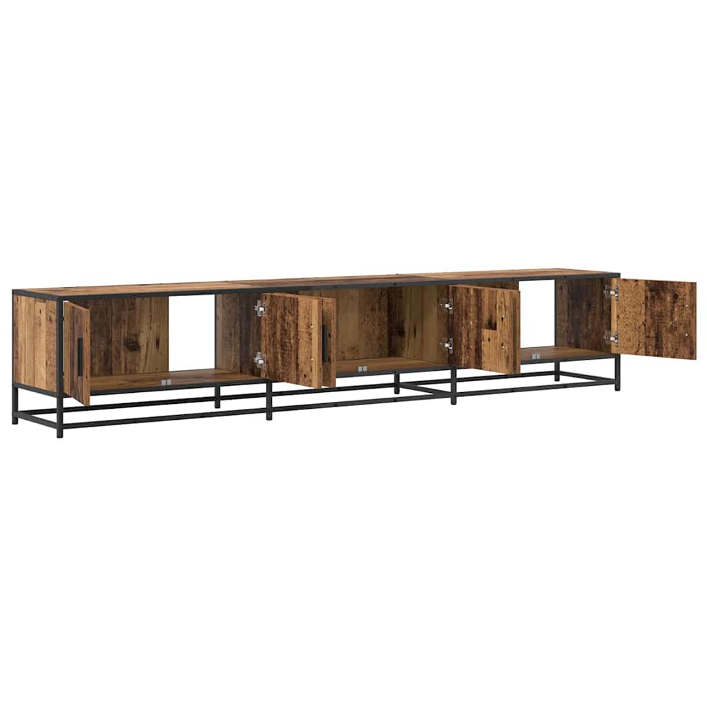 TV Units 210 x 35 x 41 cm Old Wood Engineered wood