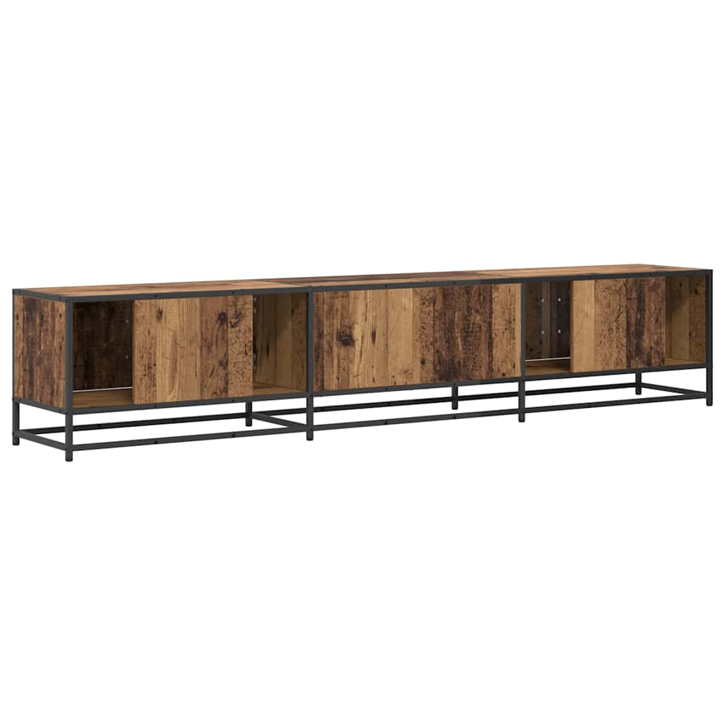 TV Units 2 pcs Old Wood 210 x 35 x 41 cm Engineered wood