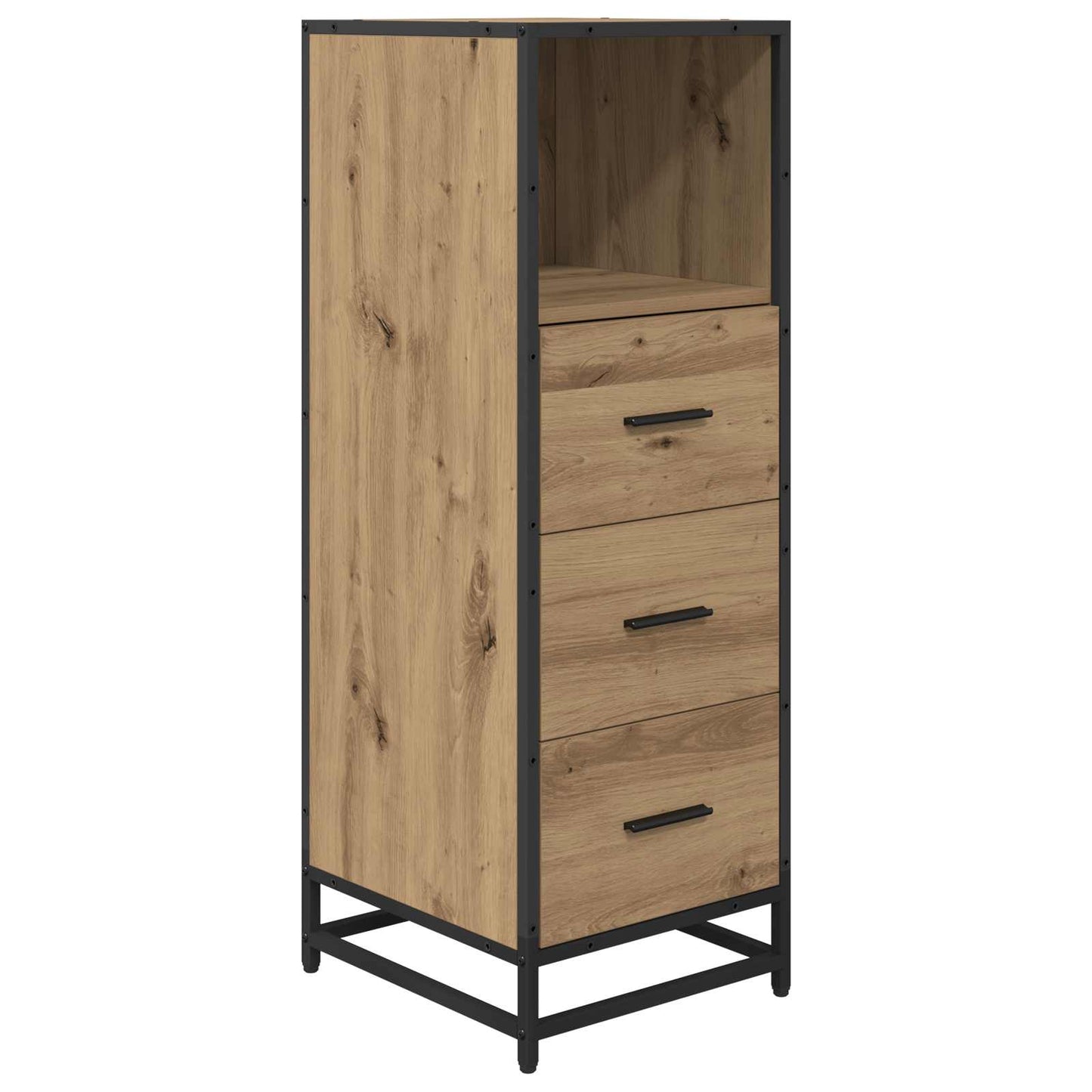 Bathroom Furniture Set 3 pcs Artisan Oak Engineered Wood