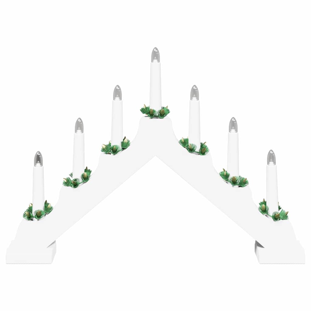 Christmas Candle Bridge 3 pcs 7 LEDs Warm White