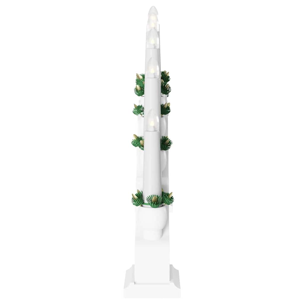 Christmas Candle Arch with 10 LED Candles LEDs Warm White