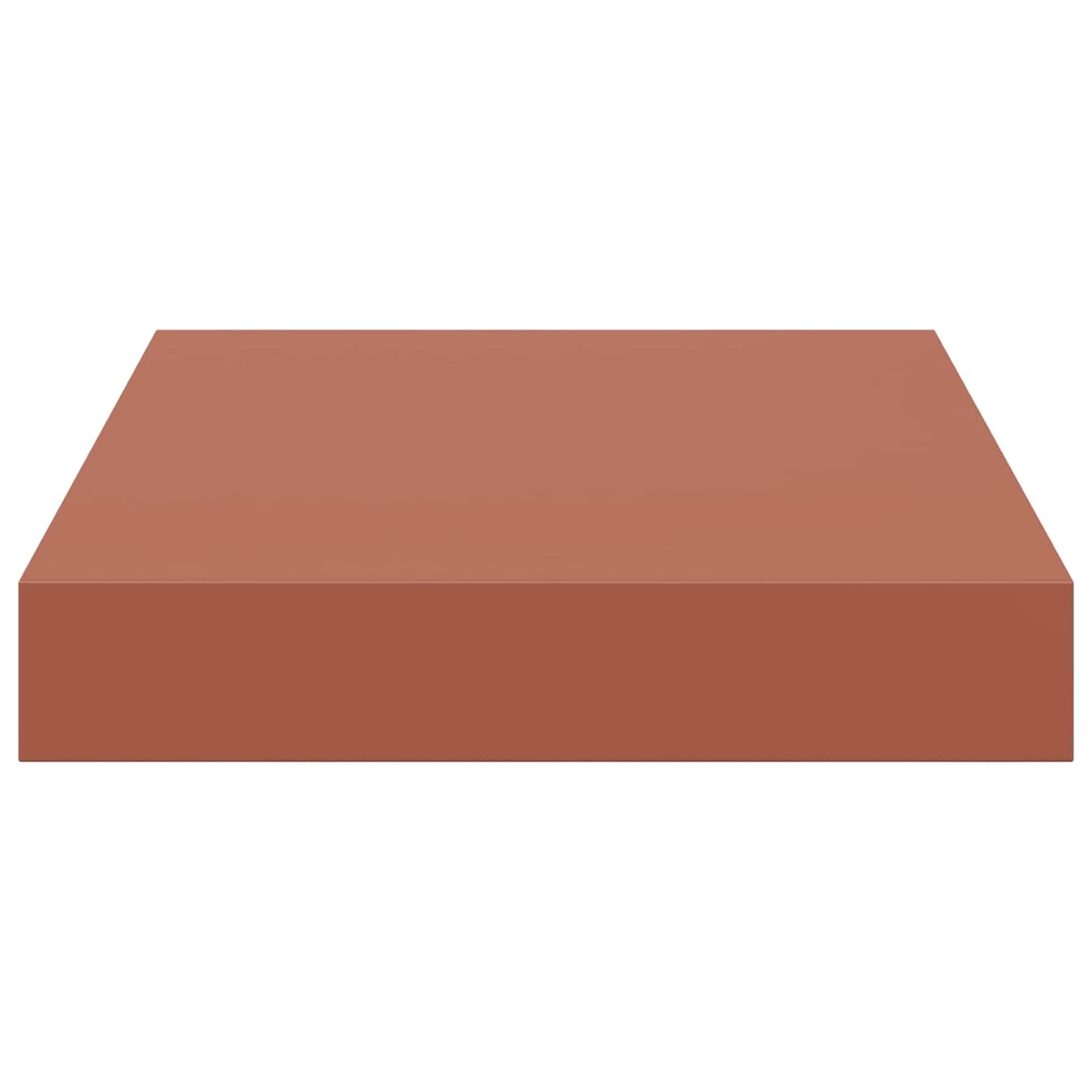 Wall Shelf 2 pcs Red 23 x 23.5 x 4 cm Engineered Wood